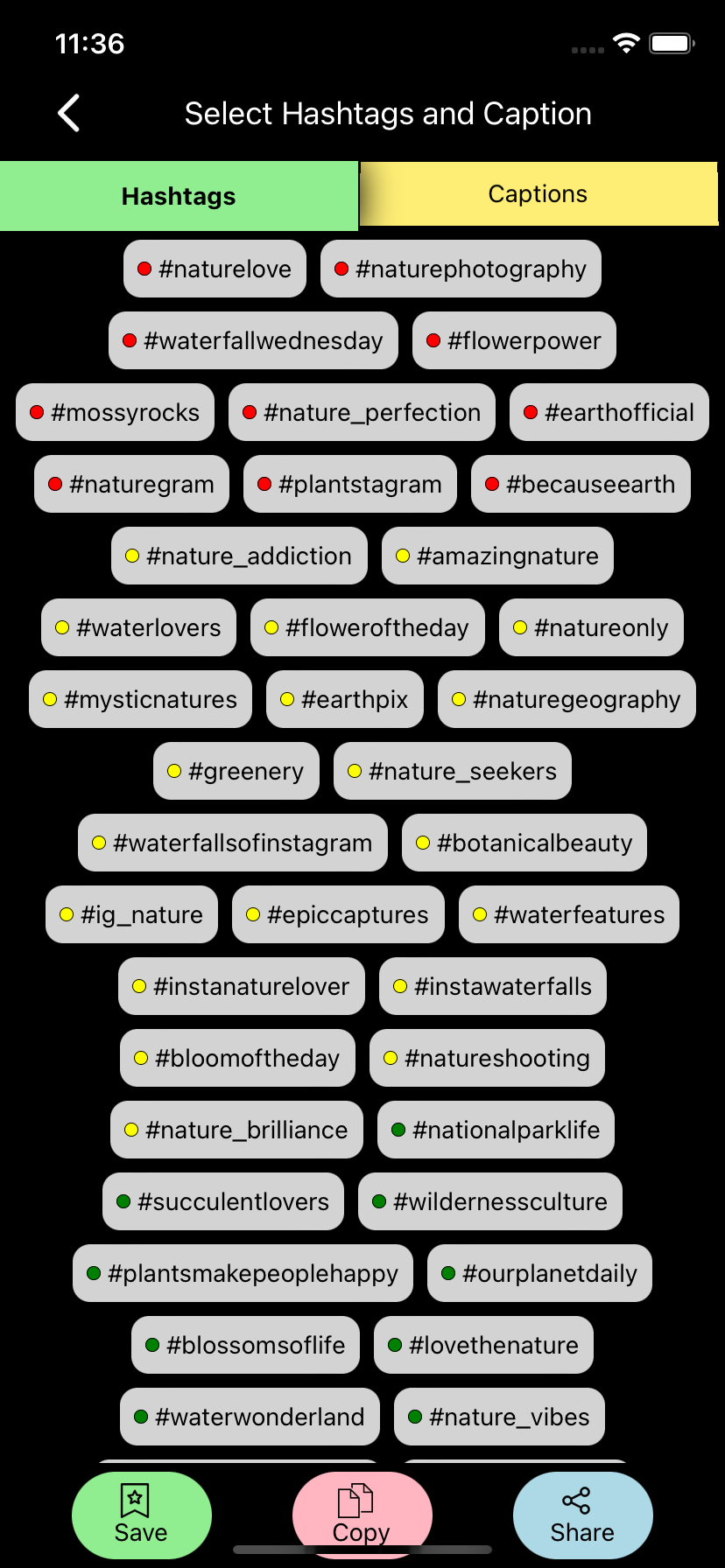 AI-Generated Hashtags