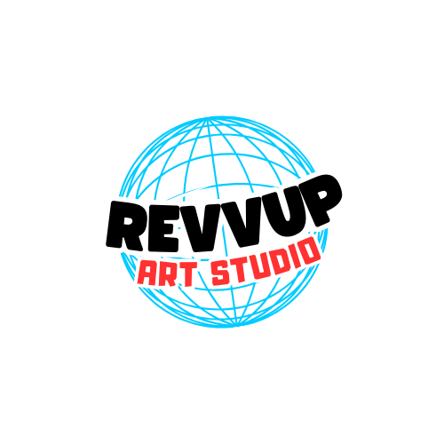 REVVUP Art Studio Logo